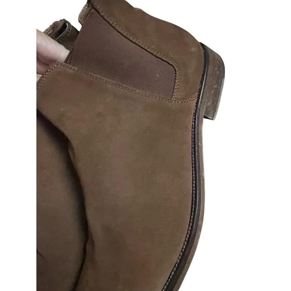 Aldo brown suede ankle boots Normcore Preppy Sz 12